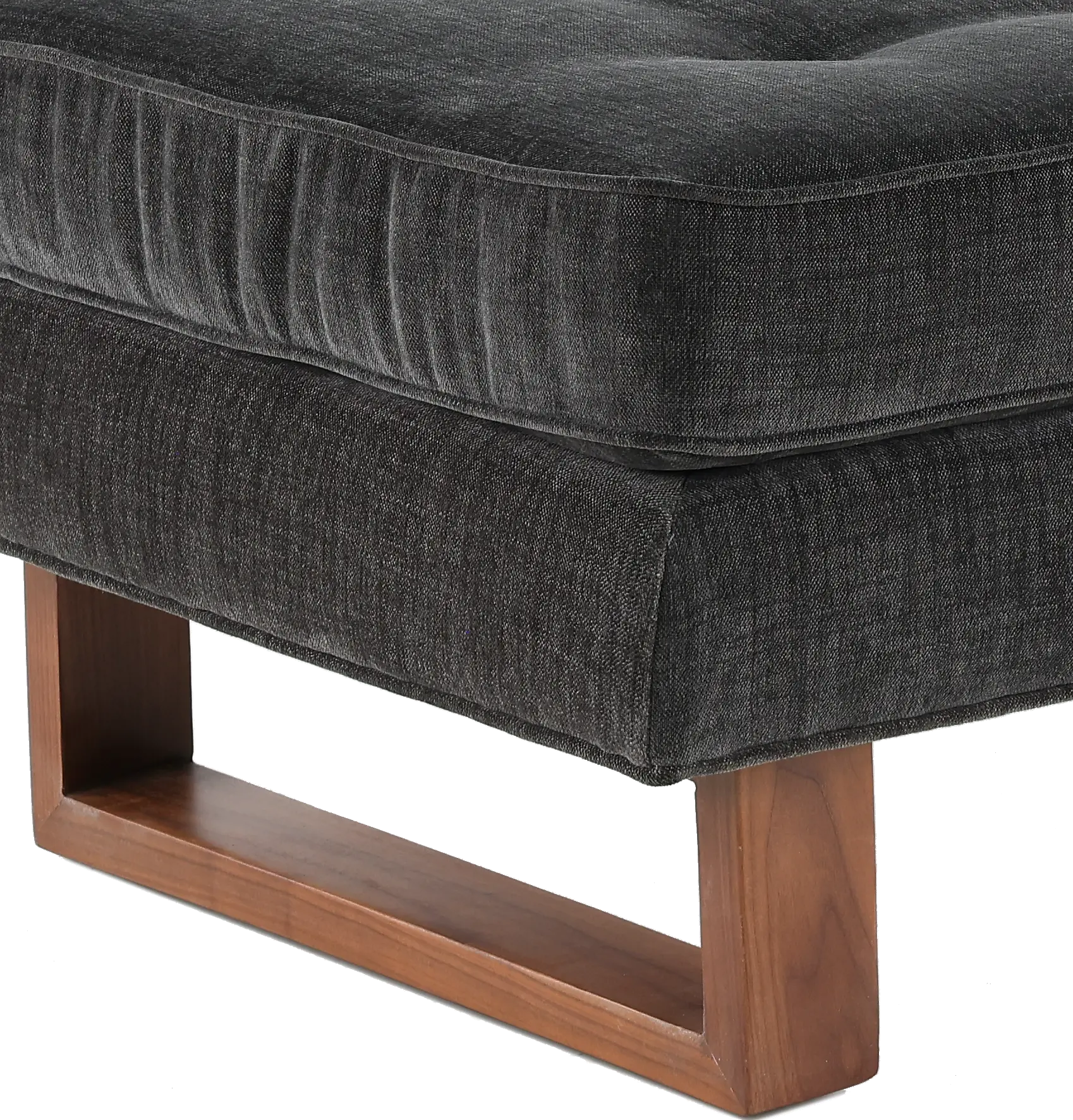 Storm Gray Ottoman