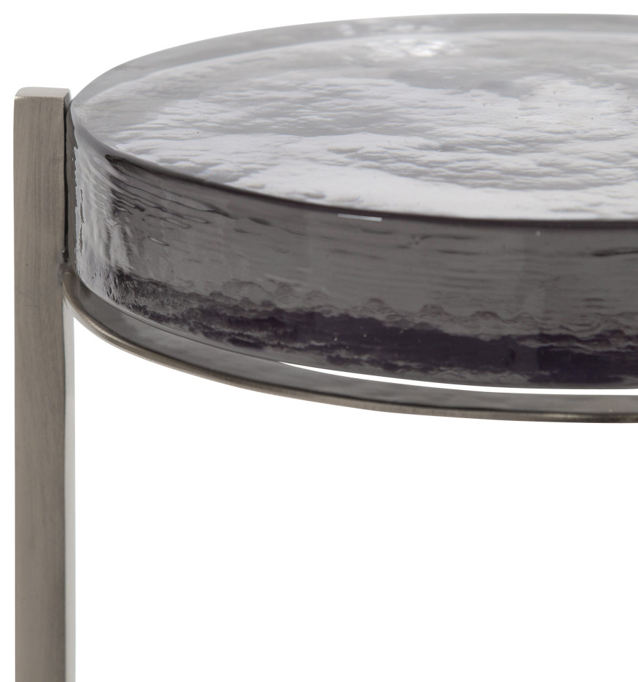 Aguilar Glam Drink Table   Contemporary   Side Tables And End Tables   by Uniek Inc.  Houzz