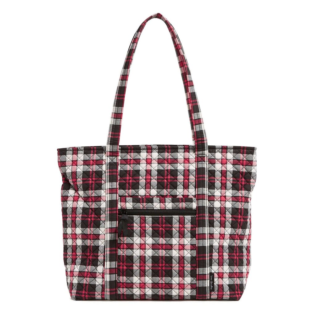 Vera Bradley  Small Vera Tote Bag in Fireplace Plaid