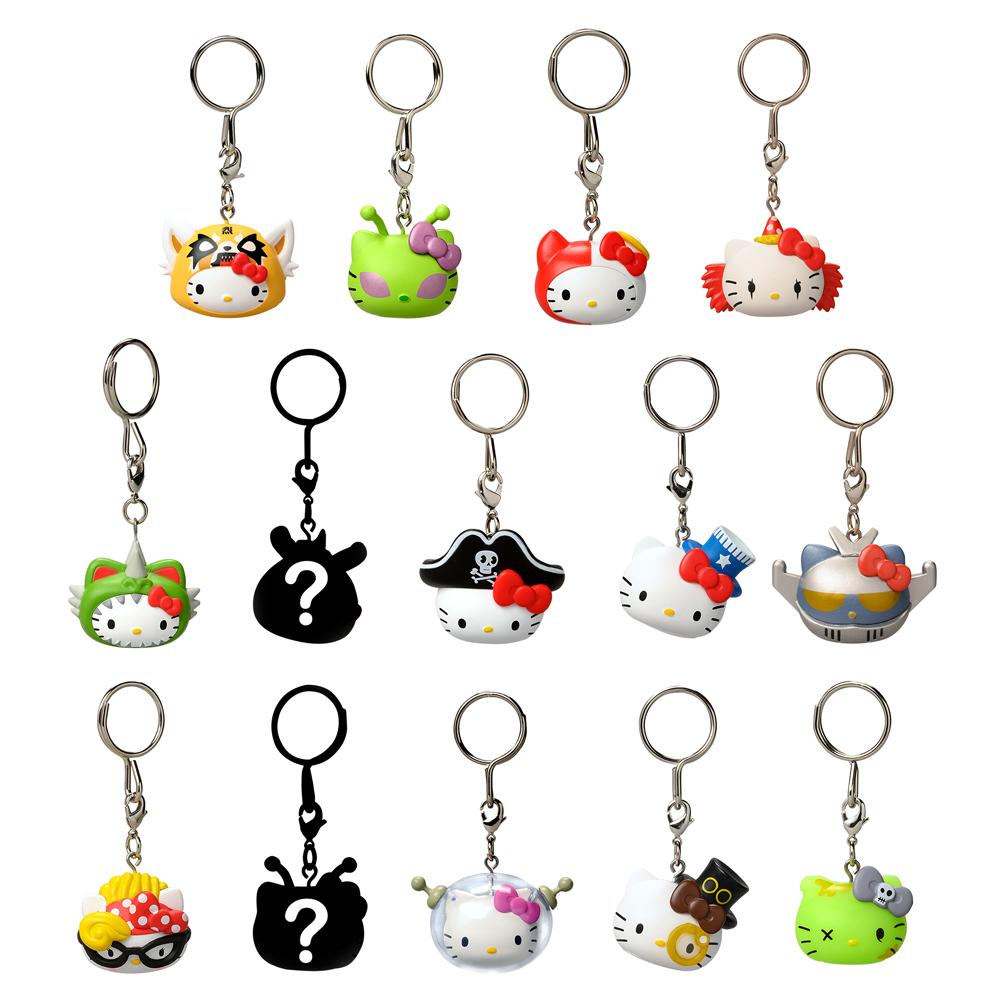 Kidrobot x Sanrio Hello Kitty Time to Shine Keychains