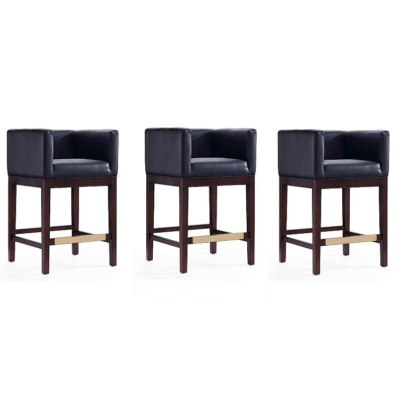 MANHATTAN COMFORT Kingsley Counter Stool 3-piece Set