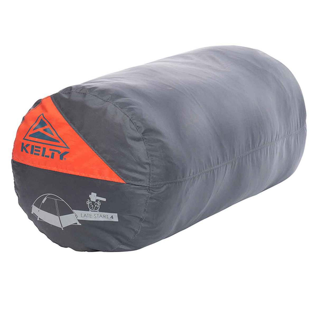 Kelty Late Start 4 4Person Camping Tent  Smoke