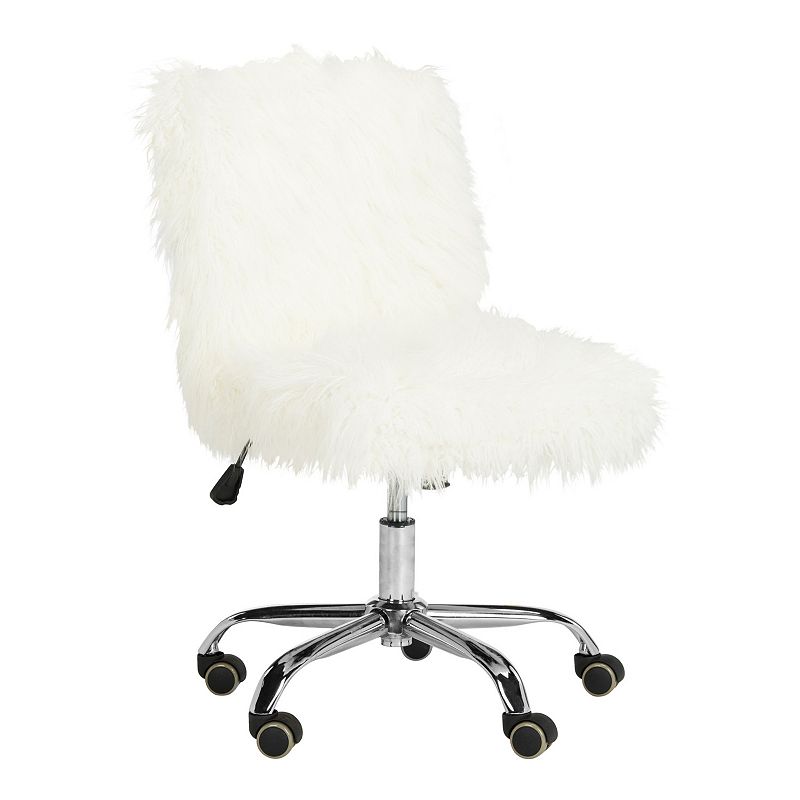 Safavieh Whitney Faux Sheepskin Office Chair