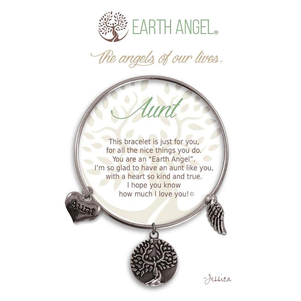 Earth Angel  Aunt Bracelet in Silver