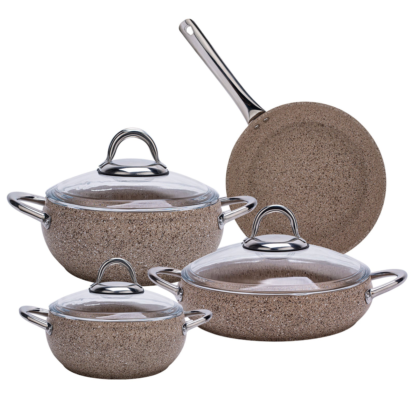 Avanos Terra Bio Granit 7 Piece Cookware Set Set 153.03.07.8952