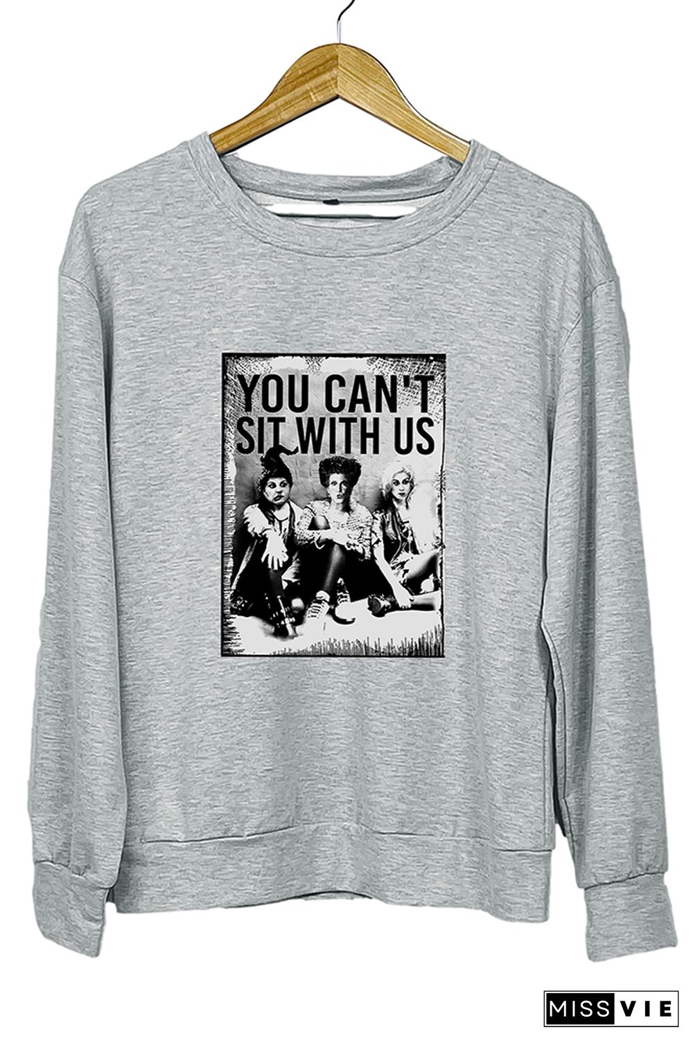 You Can't Sit With Us Halloween Crewneck Sweatshirt Wholesale