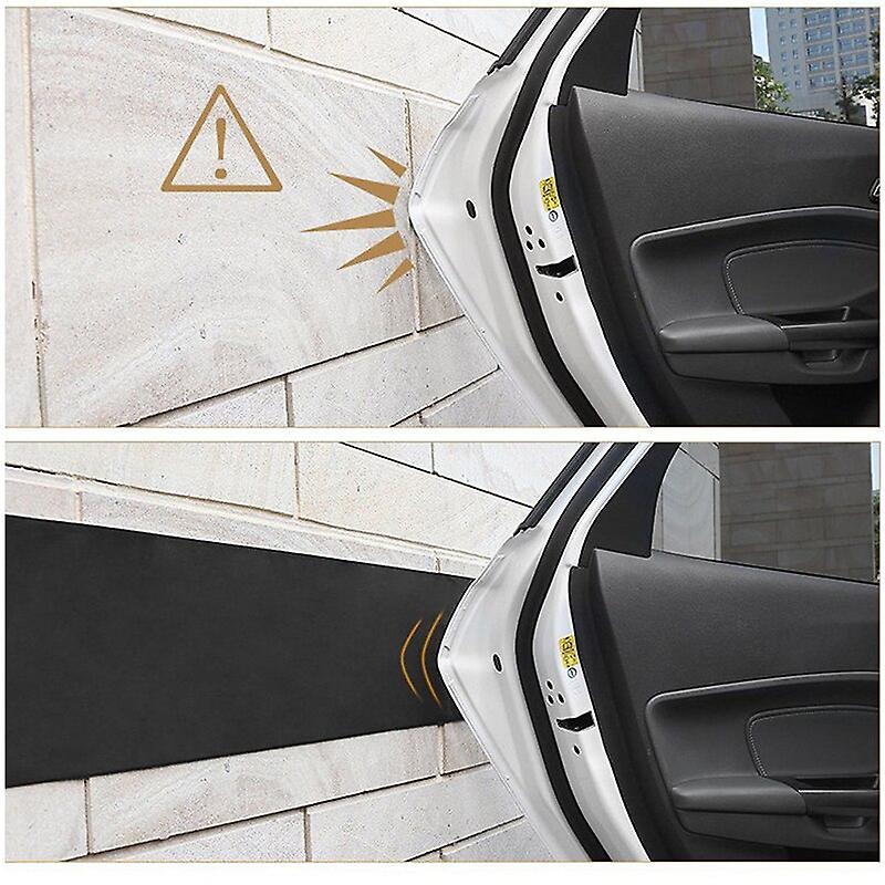 200cm X 20cm Car Door Protector Garage Rubber Wall Guard Bumper Safety Parking Parapet Bumper