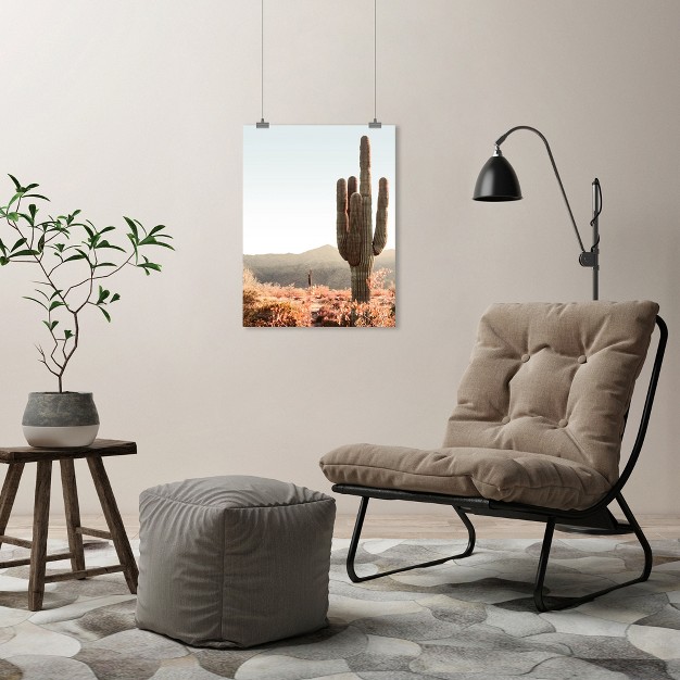 Americanflat Landscape Wall Art Room Decor Arizona Cactus Print By Tanya Shumkina