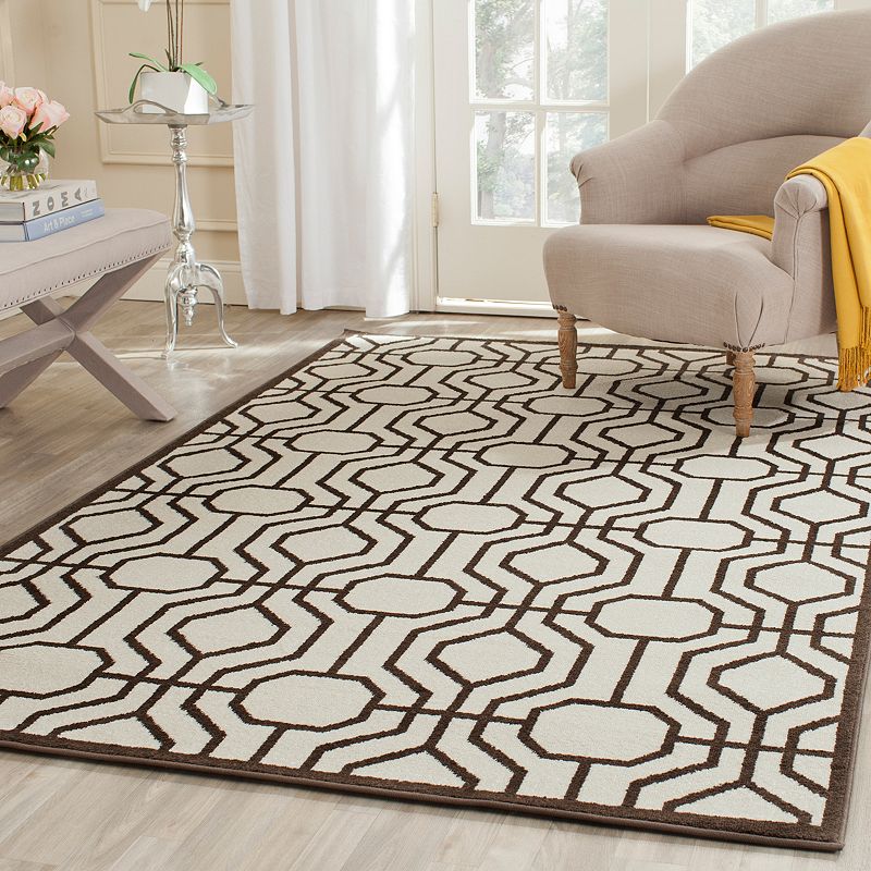 Safavieh Amherst Circle Circuit Indoor Outdoor Rug