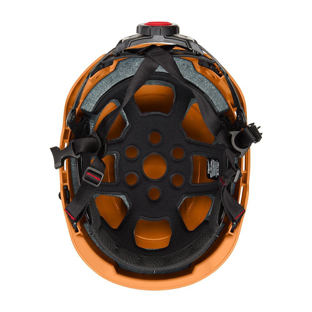 MW Orange Helmet with BOLT Class E 48-73-1313 from MW