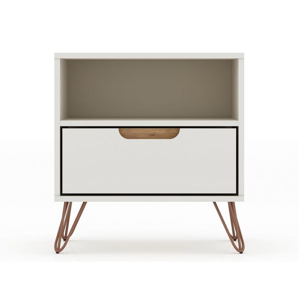 Rockefeller 1.0 Nightstand in Off White