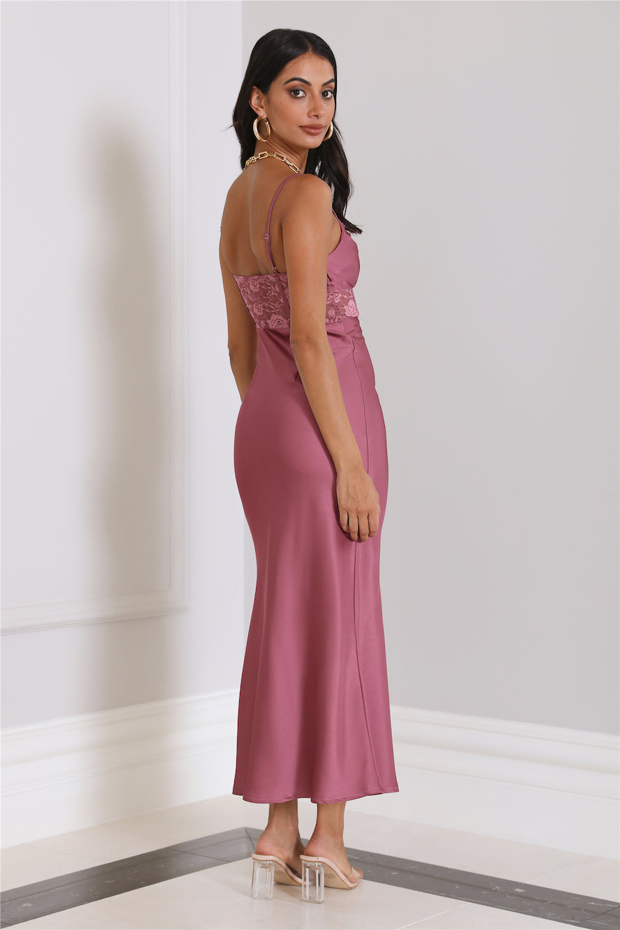 Dressing To Impress Maxi Dress Rose