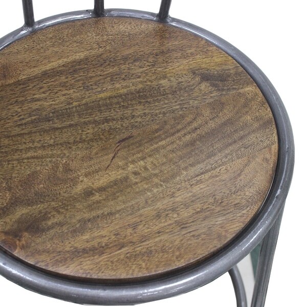 Bowens Metal Accent Stool