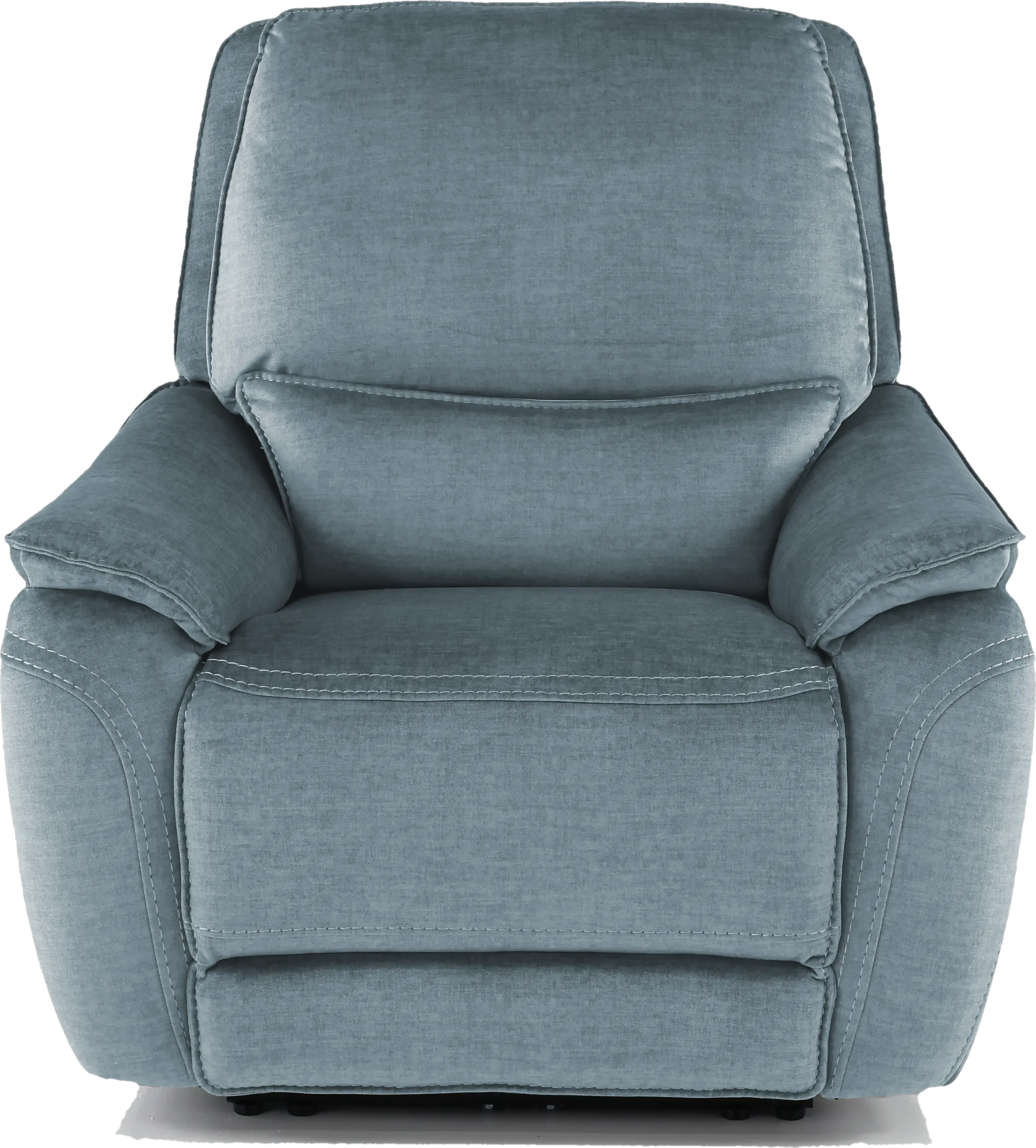 Capri Ocean Blue Power Recliner