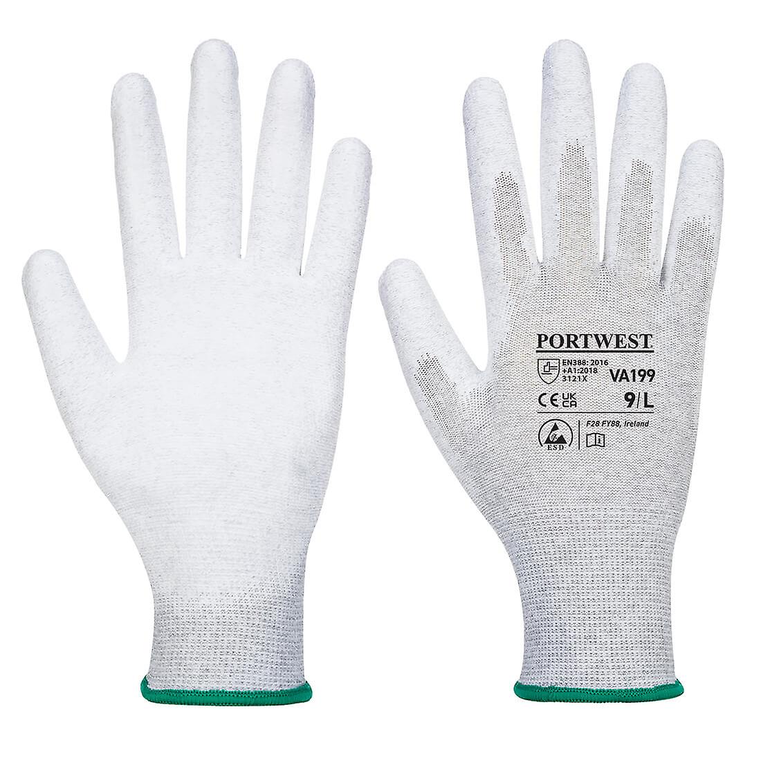 Portwest va199 vending antistatic pu palm gloves