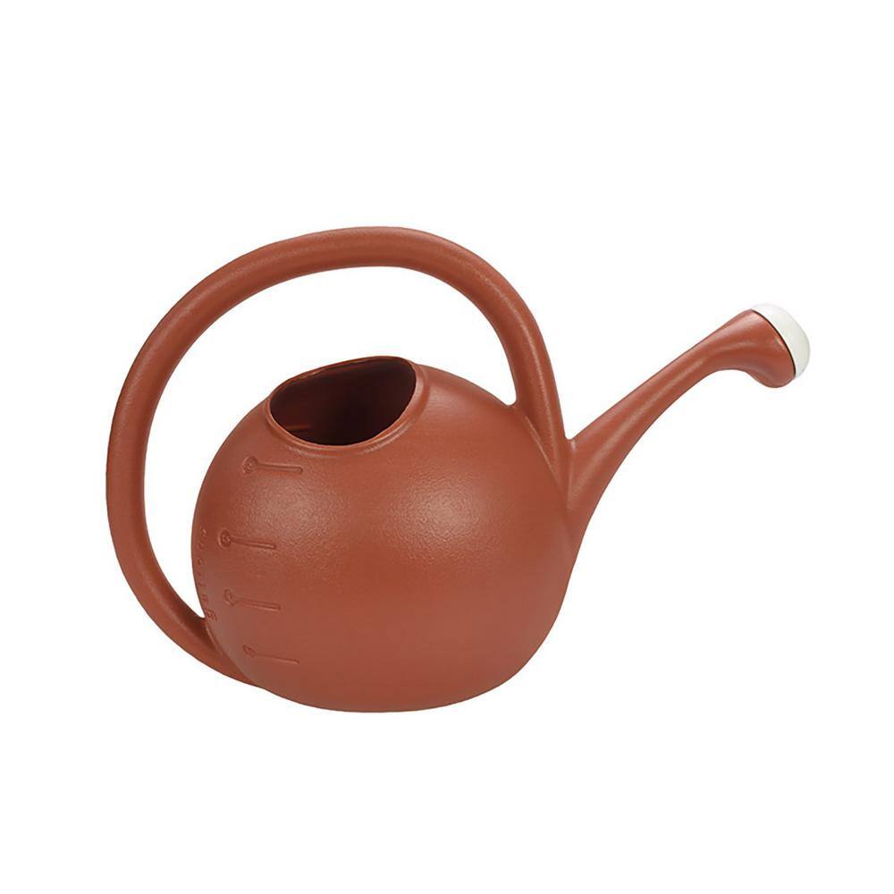 THE HC COMPANIES 2 Gal. Terra Cotta Plastic Large Mouth Watering Can (2-Pack) 2 x RZ.WC2G0E35