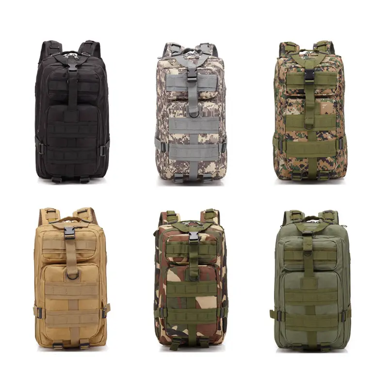 Wholesale Best Selling 600D Waterproof Camping Tactical 3P backpack for Hunting