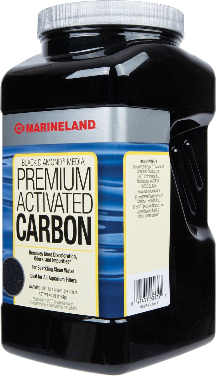 Marineland Black Diamond Activated Carbon Filter Media