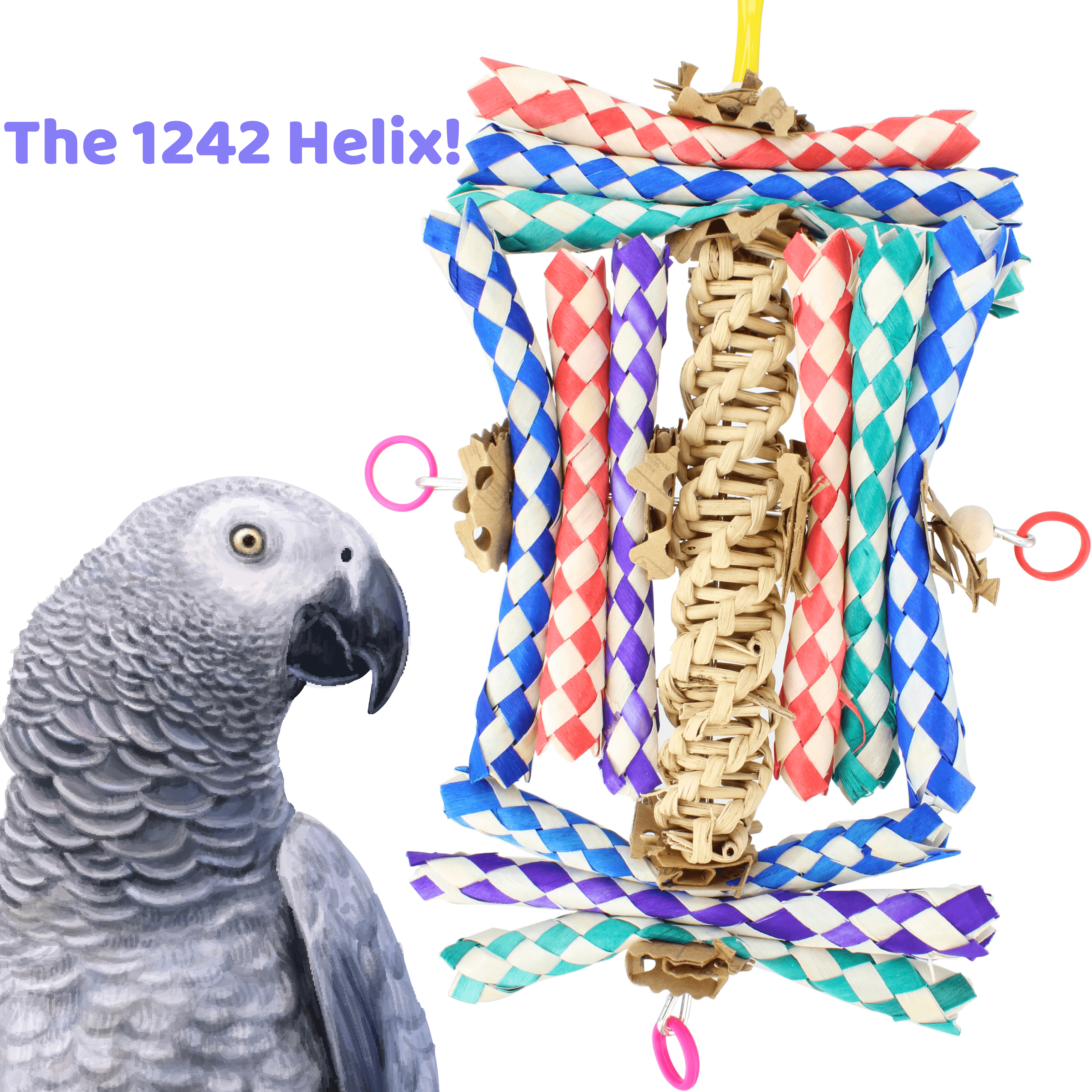 1242 Helix Bird Toy