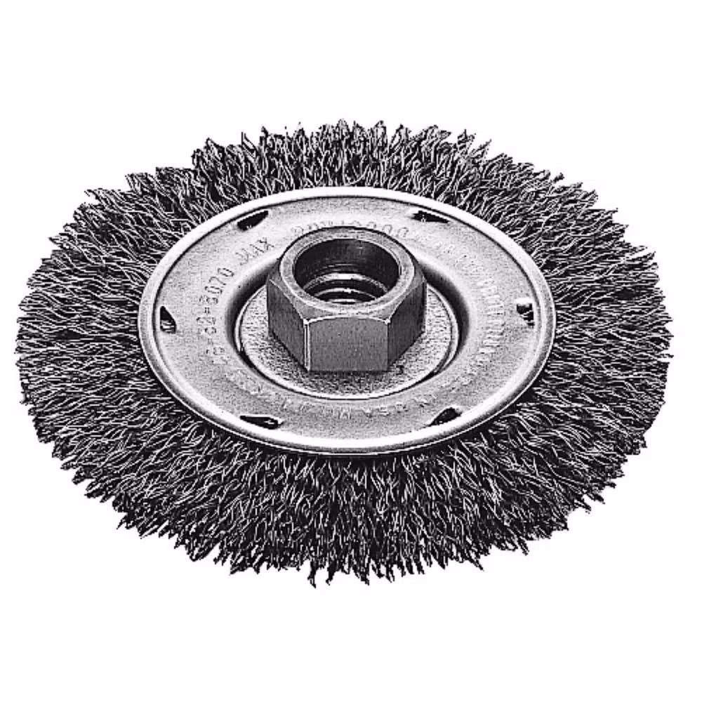 Milwaukee 4 in. Crimped Wire Wheel Brush and#8211; XDC Depot