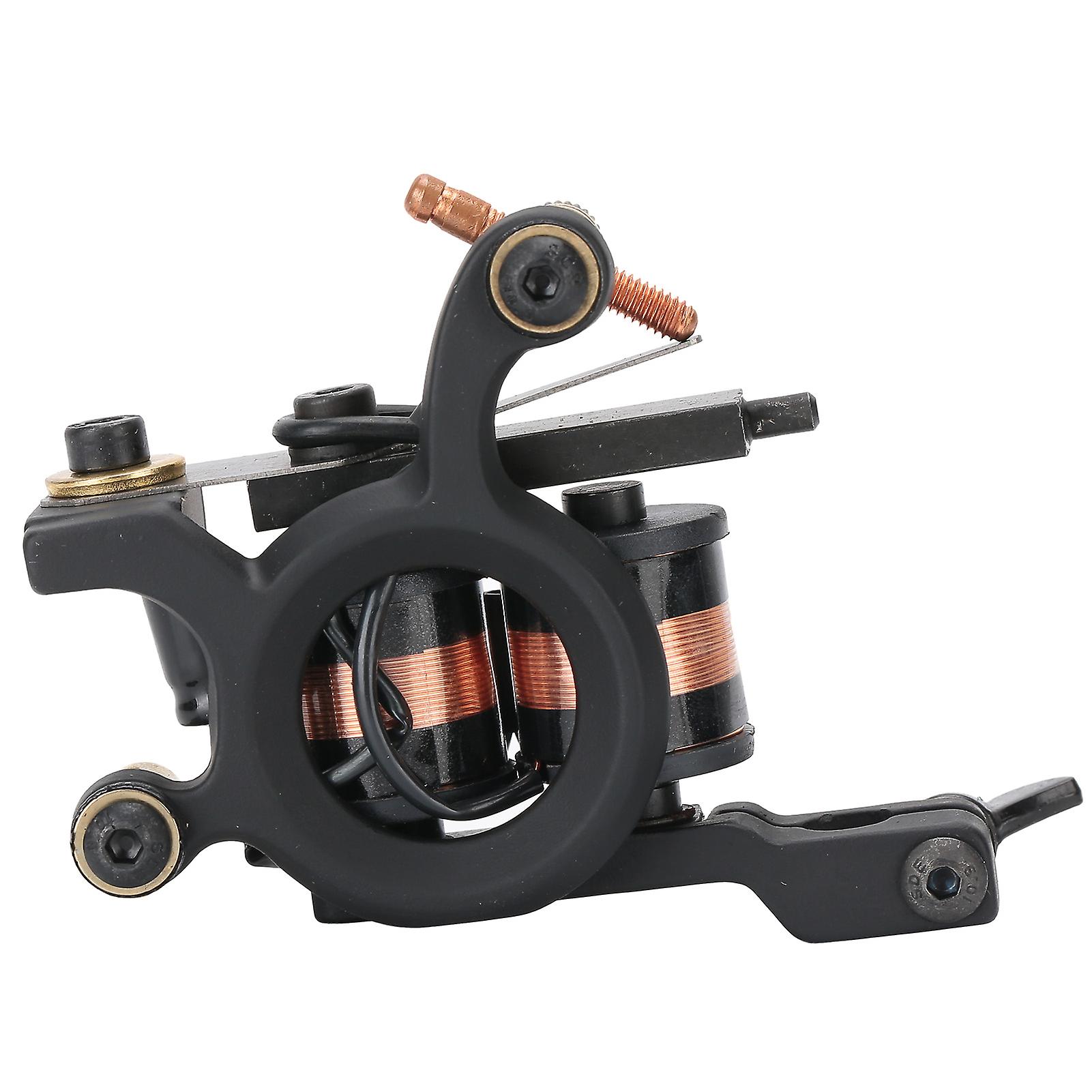 Rotary Tattoo Machine Traditional Alloy Liner Shader Tattoo Coil Machine For Tattoo Artists220242 Black