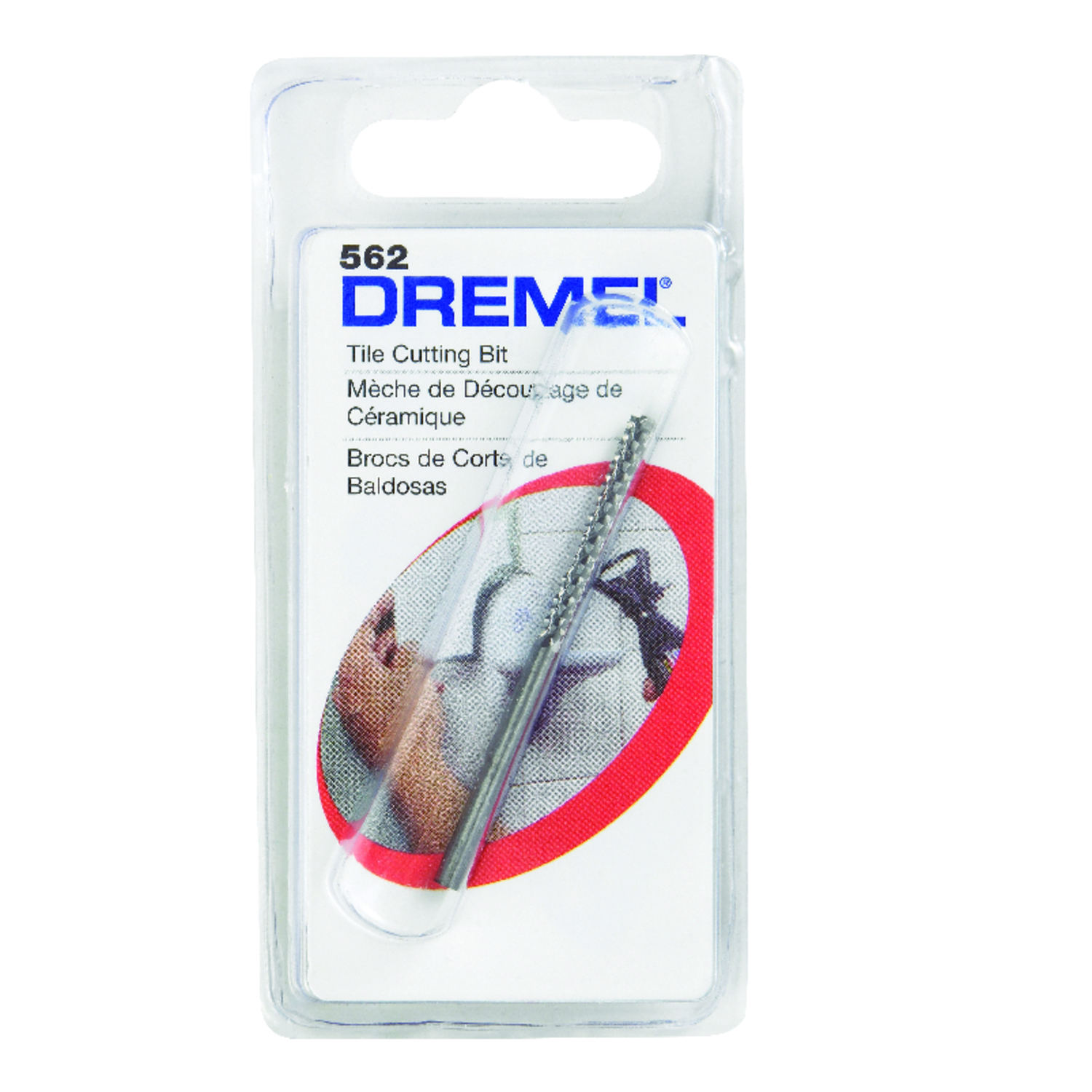 Dremel 1-1/2 in. L High Speed Steel Tile Cutting Bit 1 pk