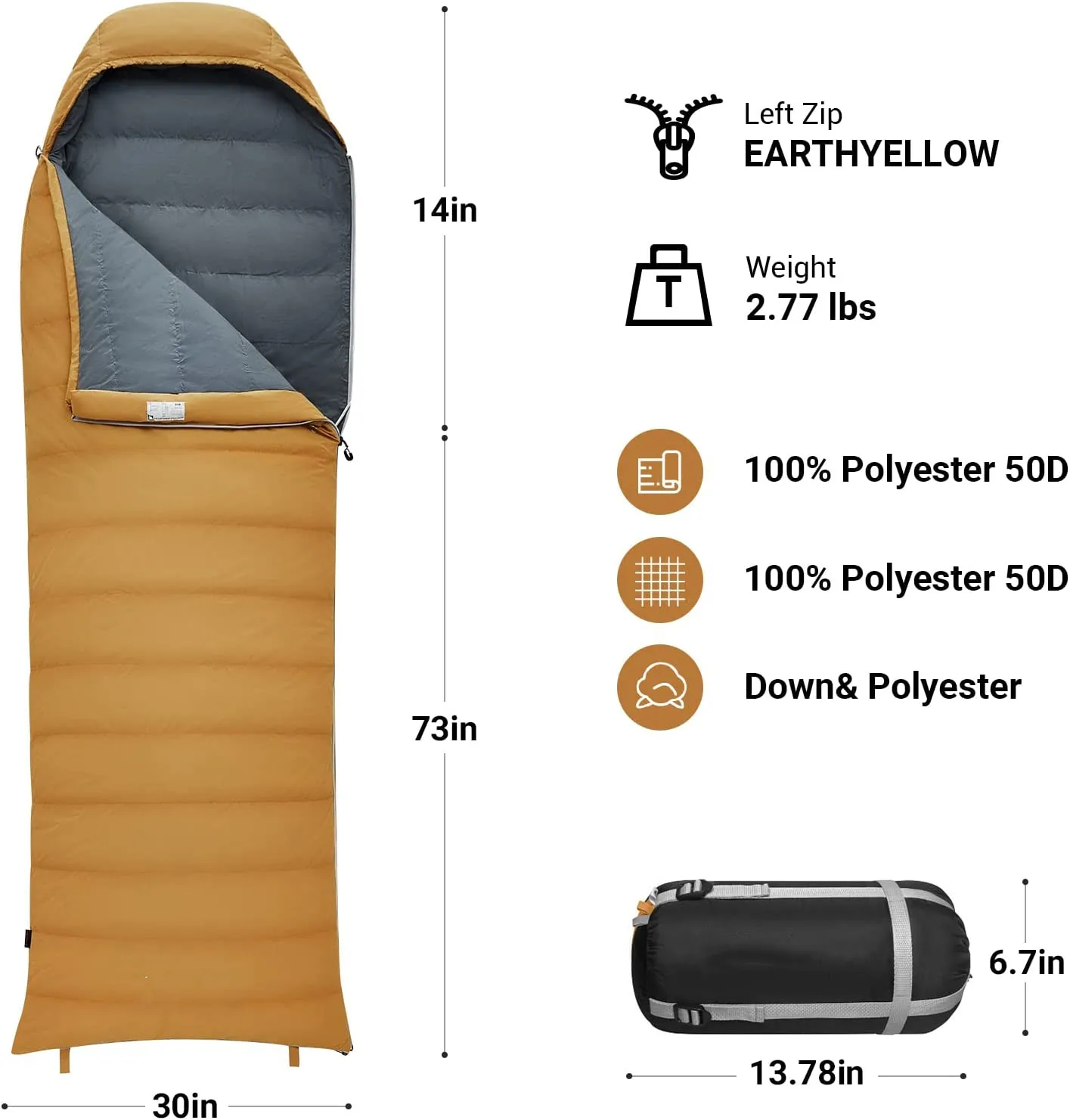 Factory winter outdoor cotton sleeping bag ultra light thickening warm hiking warm sleeping bag