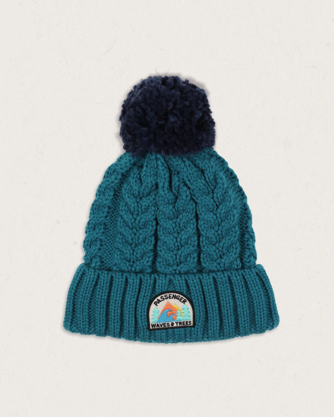 Drifter Fleece Lined Recycled Bobble Hat - Shaded Spruce