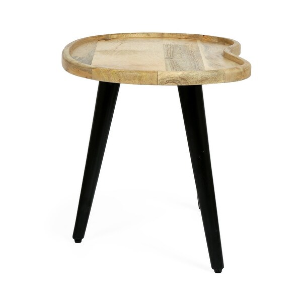 Catron Mango Wood Coffee Table by Christopher Knight Home