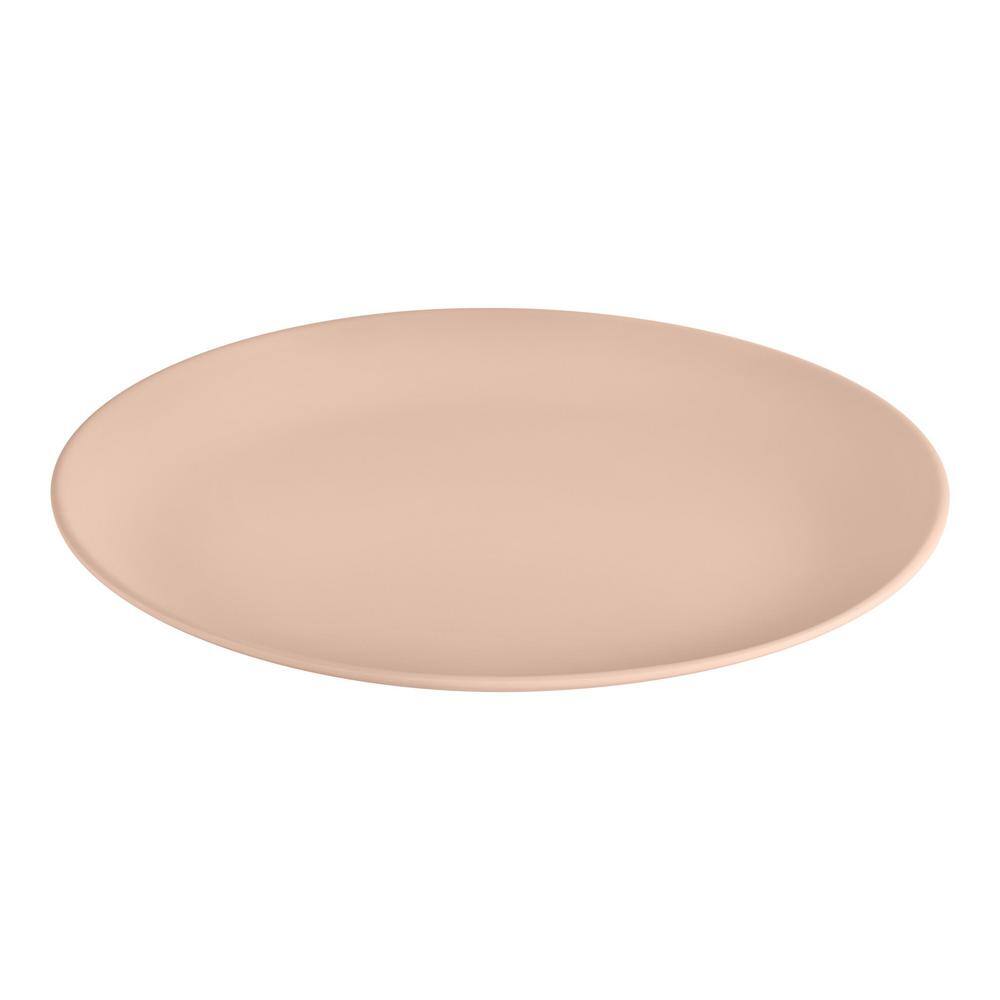 StyleWell Taryn Melamine Dinner Plates in Matte Aged Clay (Set of 6) AA5481ACL