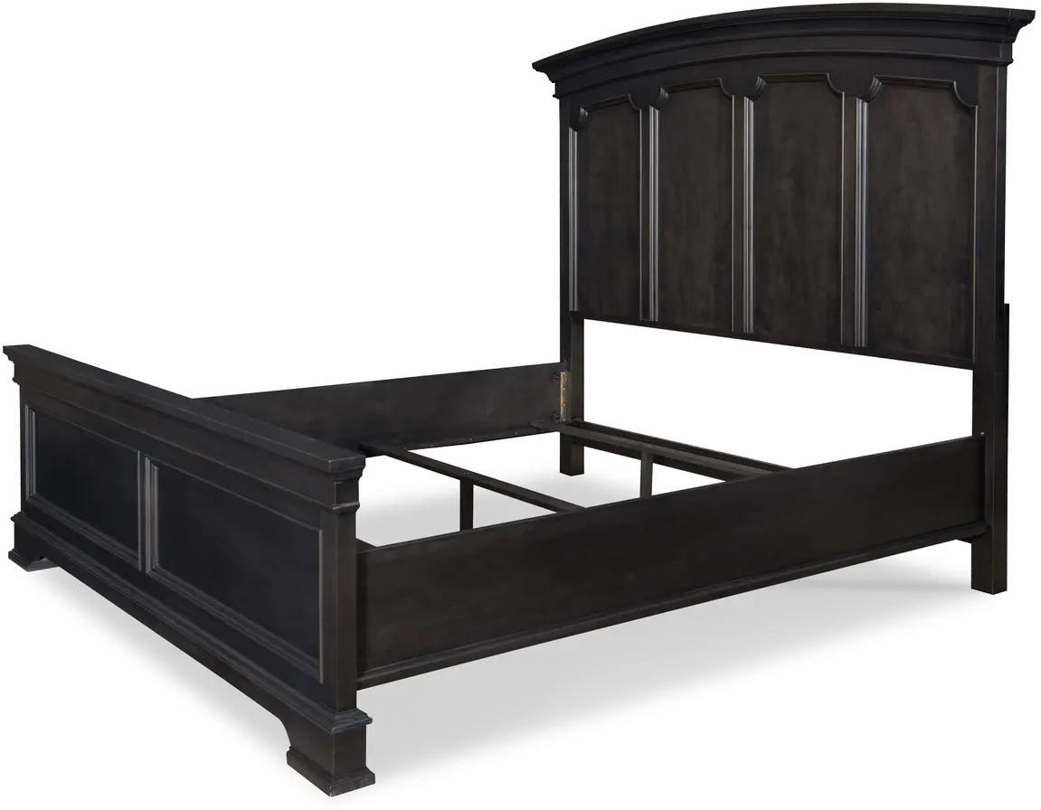 Townsend Dark Gray Queen Bed