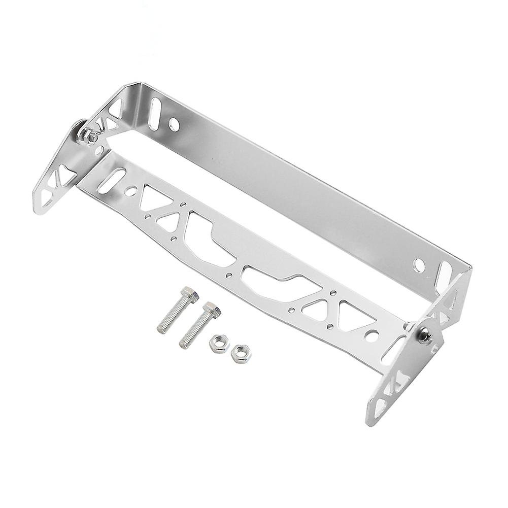 Adjustable Universal License Plate Aluminum Alloy Adjustable License Plate Holder Front Bumper Locator Modified License Plate Accessories Gold