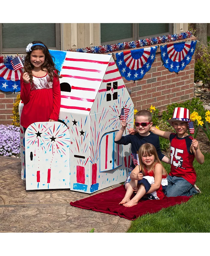 Easy Playhouse Classic Cardboard Playhouse