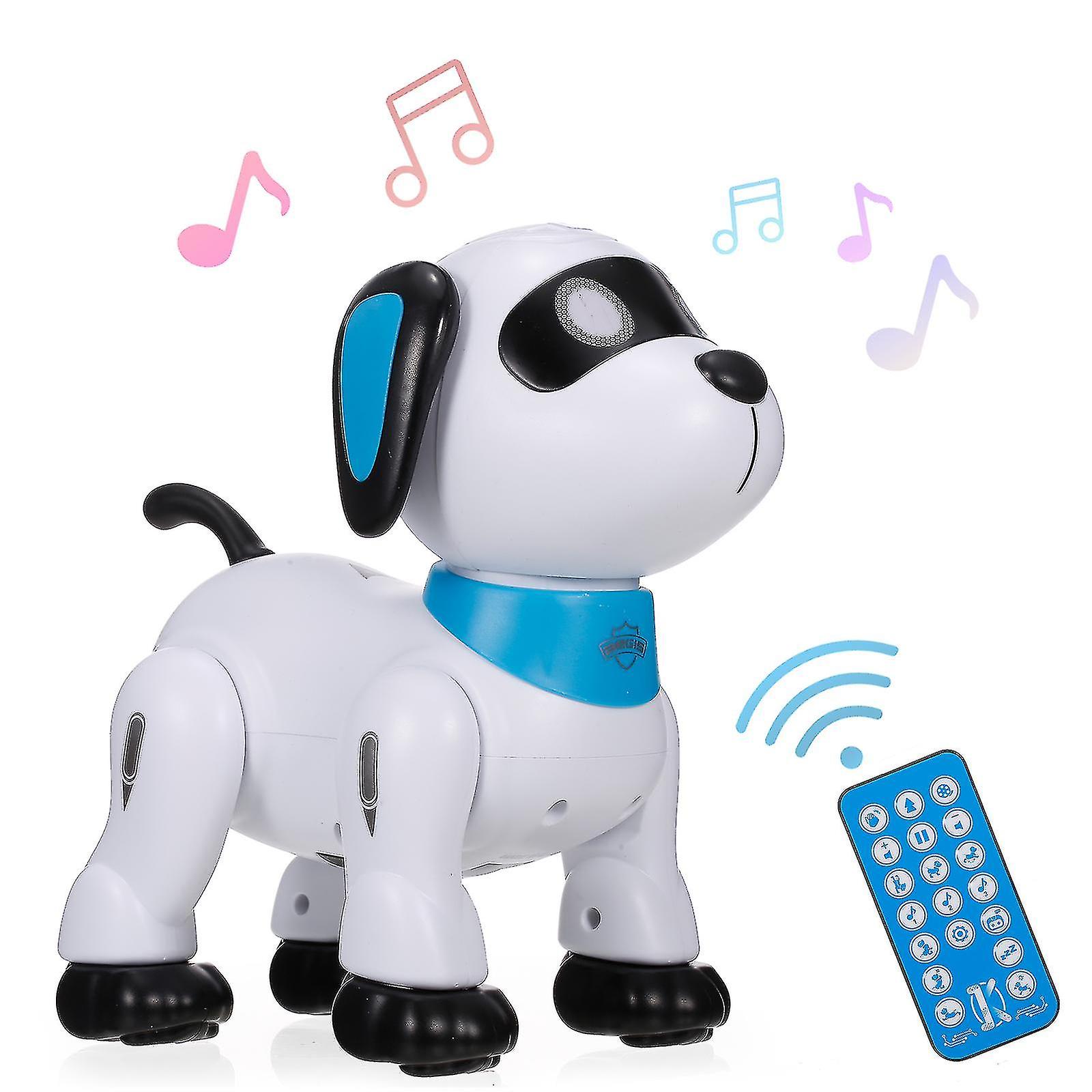 Lenengk21electronicrobotdogstuntdogremotecontrolrobotdogtoyvoicecontrolprogrammablemusicdancingtoyforkidsbirthdaychristmasgift