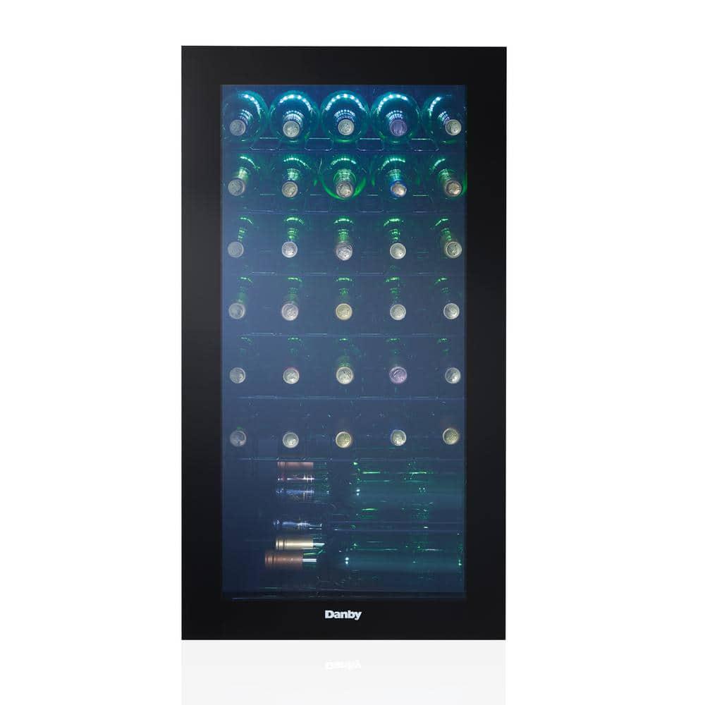 Danby Single Zone 36Bottle FreeStanding Wine Cooler in Black