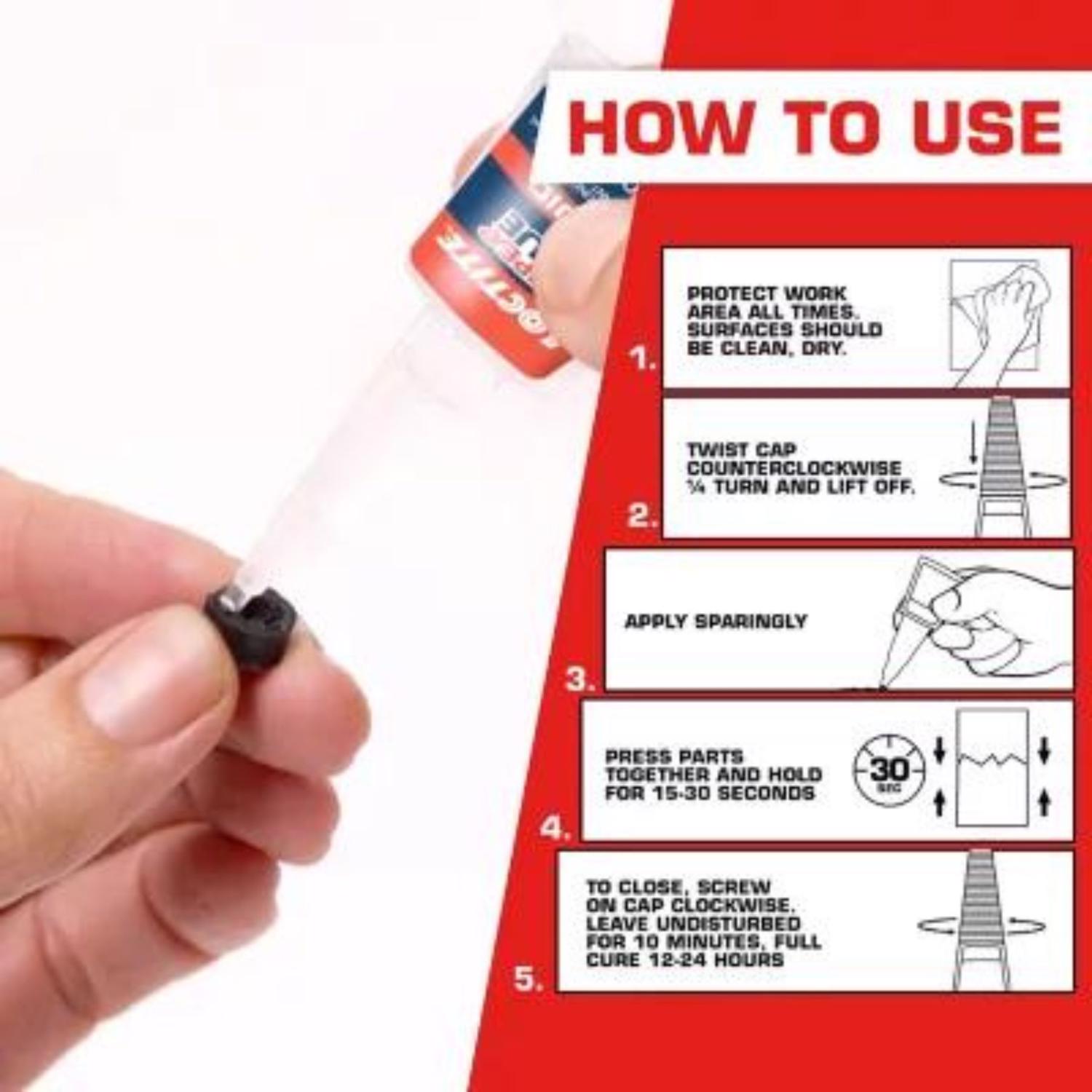 Loctite Longneck Bottle High Strength Ethyl Cyanoacrylate Super Glue 5 gm