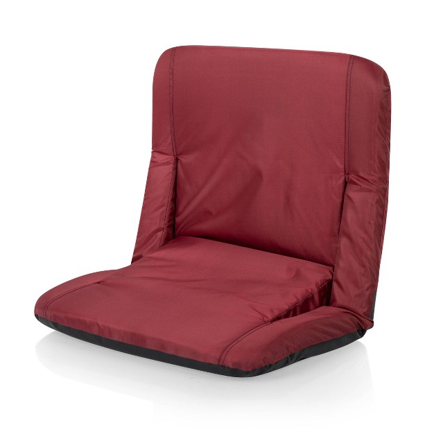 Picnic Time Ventura Stadium Seat Burgundy