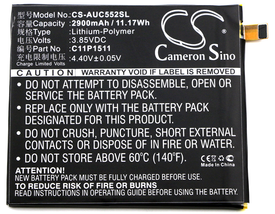 Asus ZD552KL ZE552KL ZenFone 3 ZenFone 3 Deluxe Du Replacement Battery BatteryClerkcom Mobile Phone