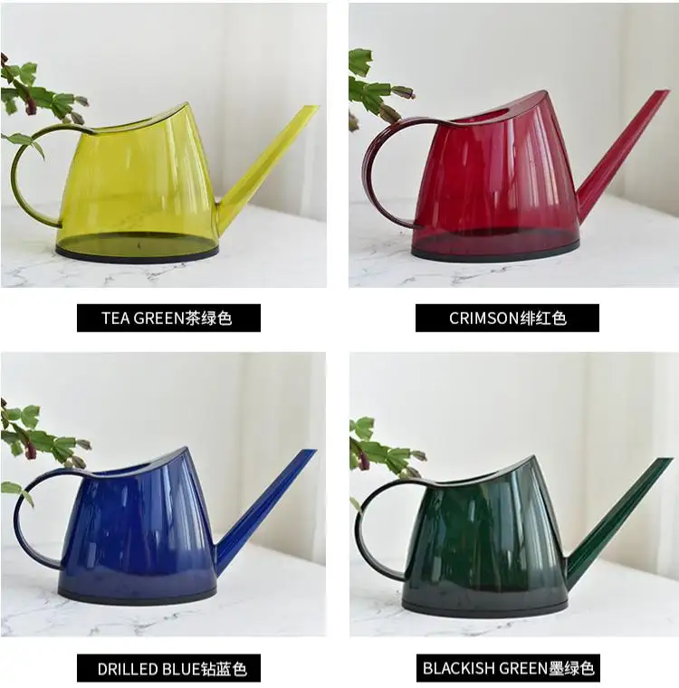 Wholesale factory produces high quality glazed gardening supplies and 1.5L gardening watering cans