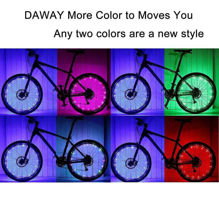 Top Quality RGB Colorful LED Bike Cycling Wheel Spoke Light