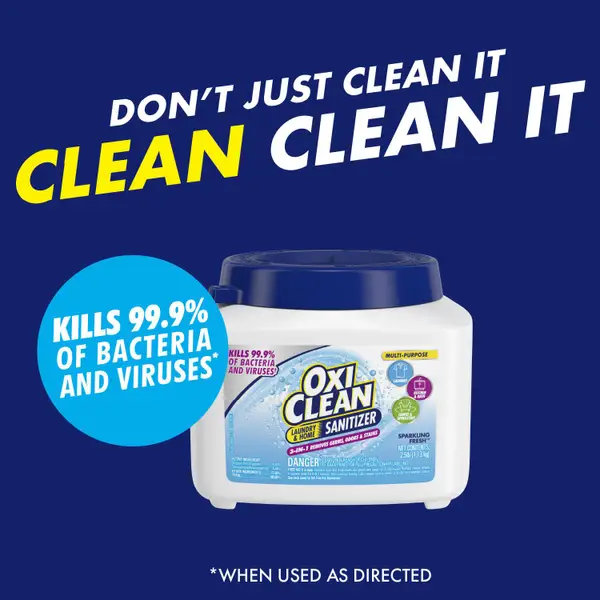 OXI CLEAN 2.5 lb Sanitizer Powder