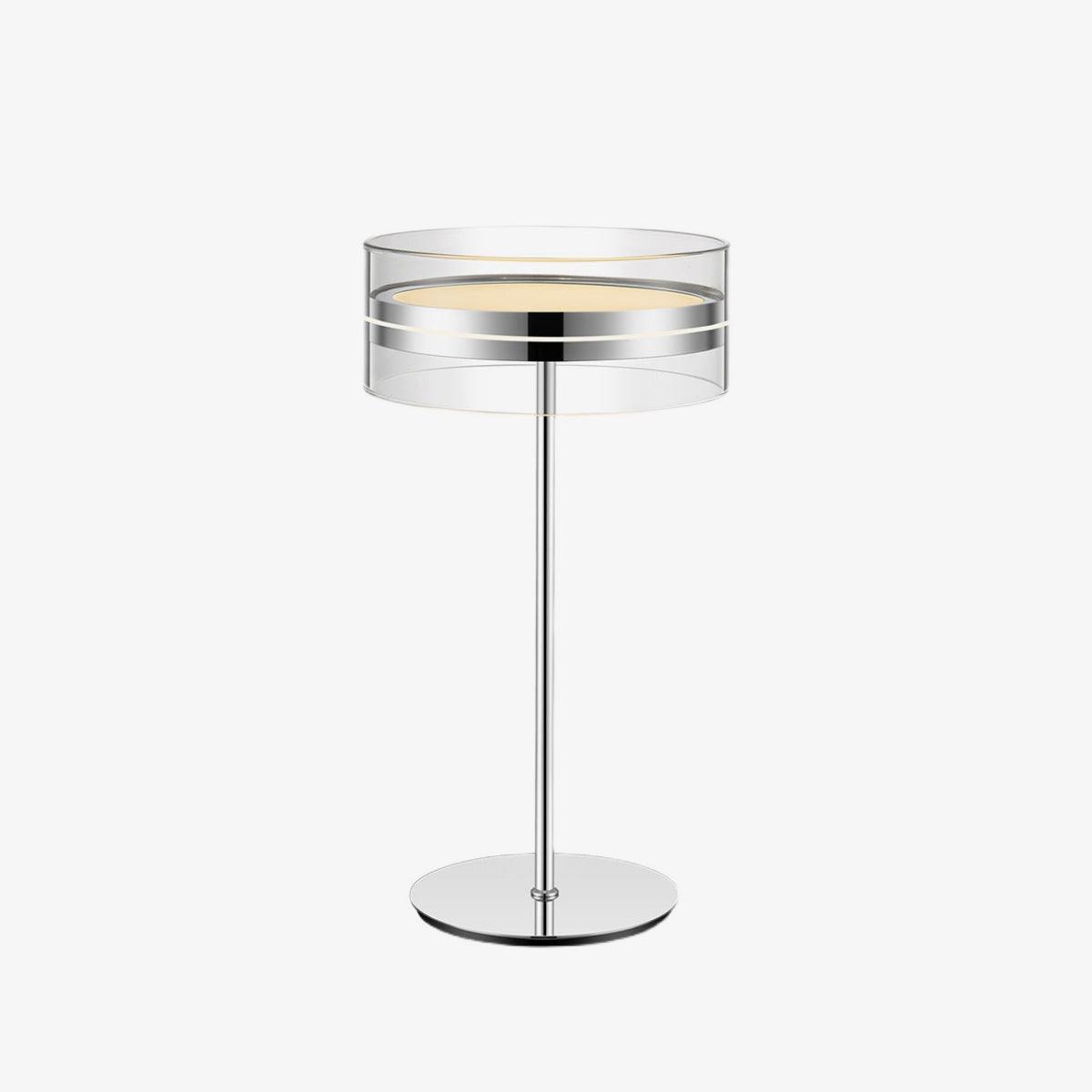 Impex Florina Chrome Table Lamp