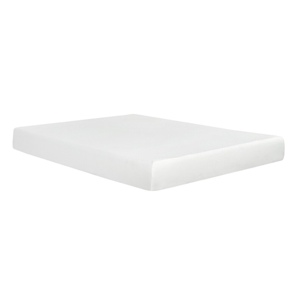 Bree 8 Inch Plush Queen Size Mattress with Cool Gel Foam  Aloe Vera Infused