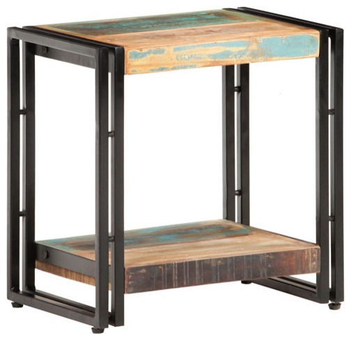 vidaXL Side Table End Table Living Room Sofa Coffee Table Solid Wood Acacia   Industrial   Side Tables And End Tables   by vidaXL LLC  Houzz