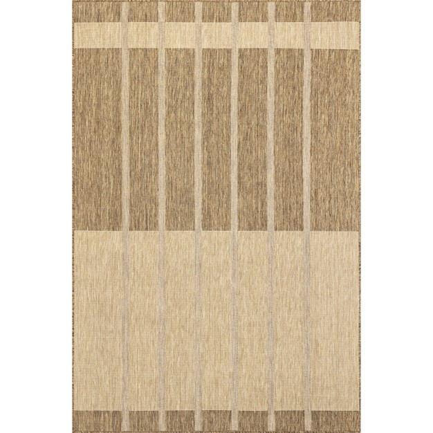 Nuloom Maria Contemporary Striped Indoor outdoor Area Rug