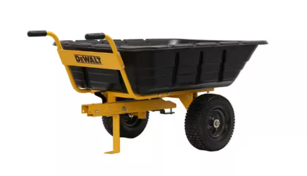 DEWALT Combo Towable Cart Wheelbarrow 800lb/10 Cu Ft DXTB0573 from DEWALT