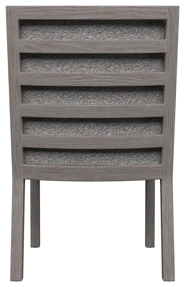 Bernhardt Trianon Ladderback Side Chair  Gris Finish   Modern   Dining Chairs   by Bernhardt Furniture Company  Houzz