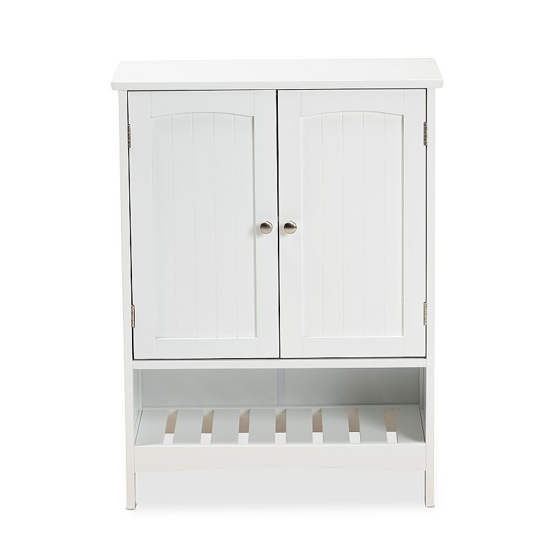 Baxton Studio Jaela Bathroom Storage Cabinet