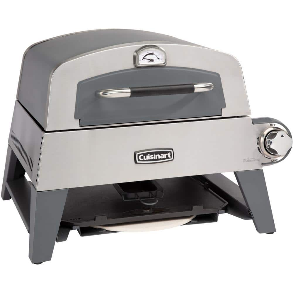 Cuisinart 3-In-1 Propane Tank Griddle and Grill Outdoor Pizza Oven CGG-403