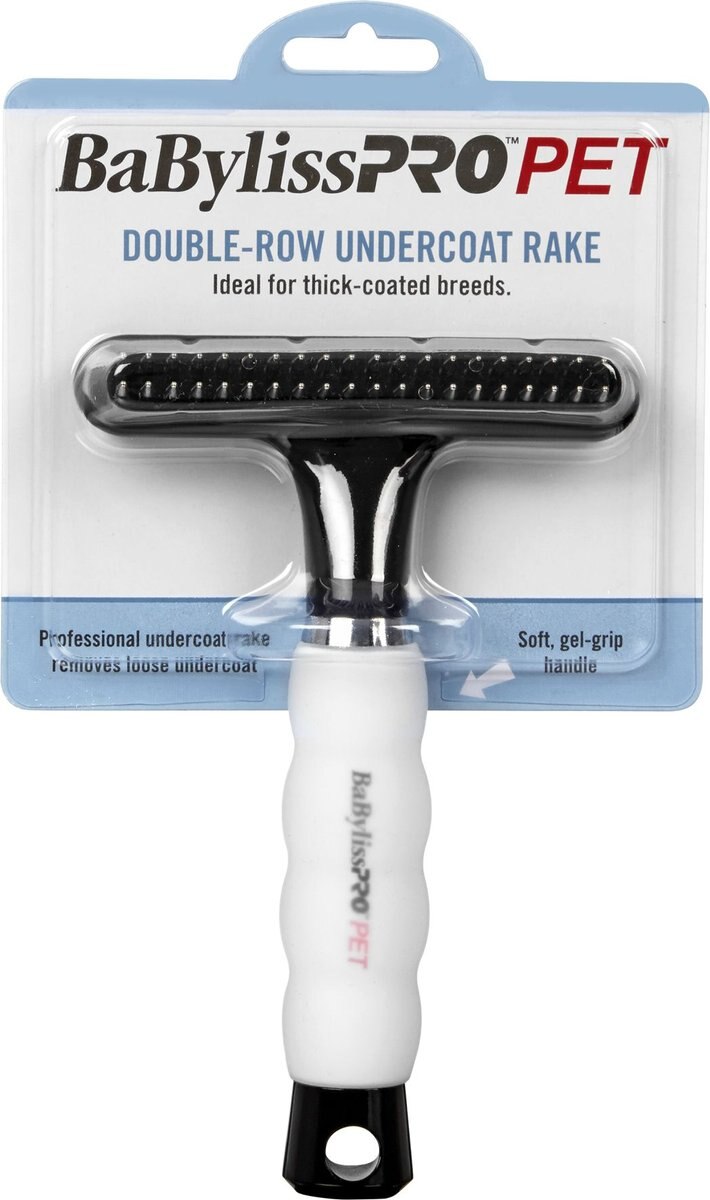 Babyliss Pro Pet Double Row Pet Rake